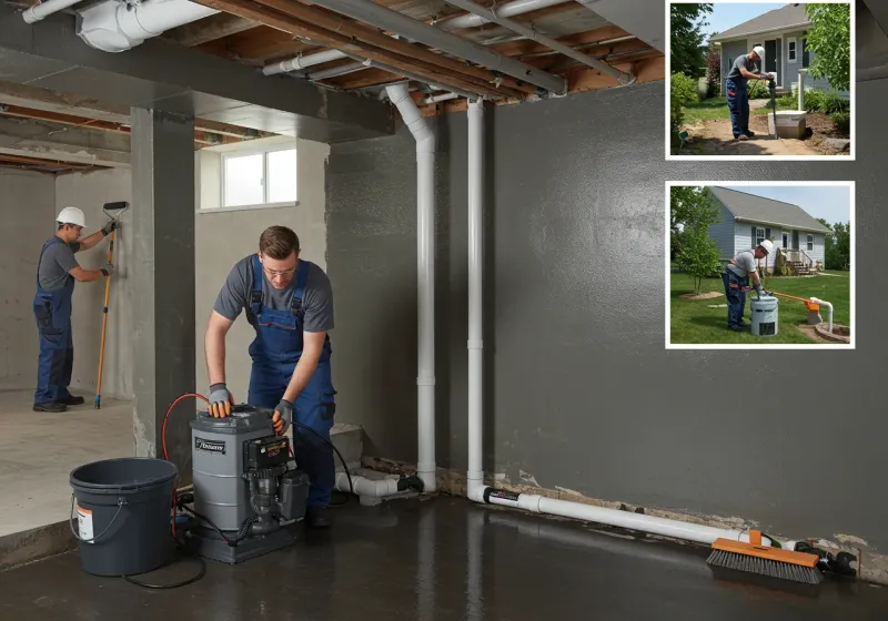 Basement Waterproofing and Flood Prevention process in Thurmond, NC